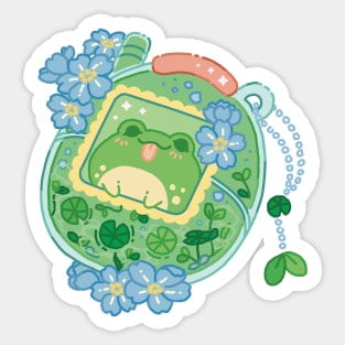 Tamagotchi Frog Sticker